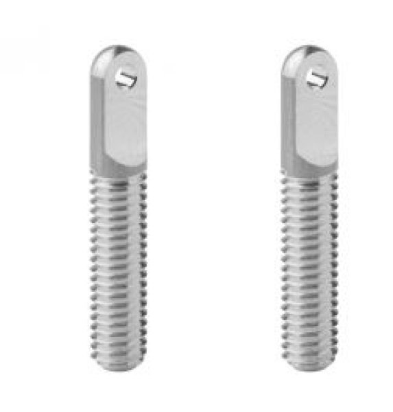 KAV0147 Augenschrauben M4 23mm Alu 2 Stück
